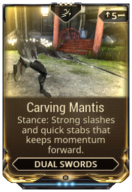 Carving Mantis